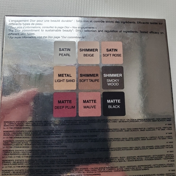 Dior Backstage Smoky Essentials Eyeshadow Palette - Picture 3 of 12